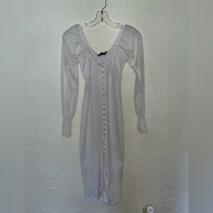 White Buster Top Dress